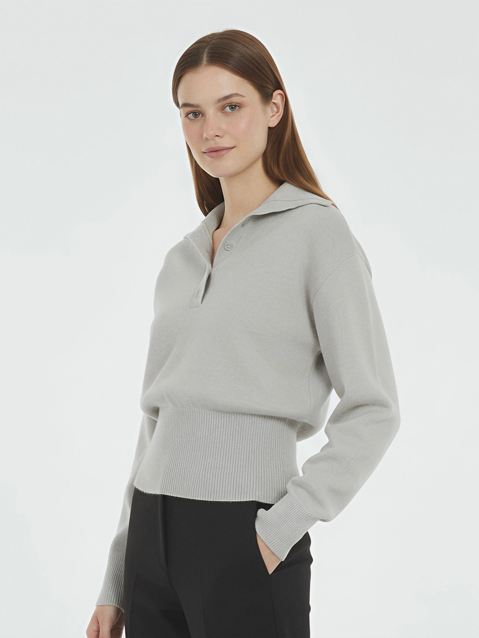 Selena | Cropped Knit Sweater