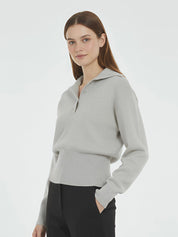 Selena | Cropped Knit Sweater