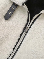 Mathilda | Faux Shearling Zip-Up Jacket