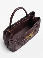 Wells | Gewebte Handtasche mit Griff oben
