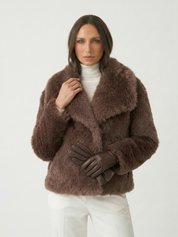 Adele | Cappotto oversize in pelliccia sintetica