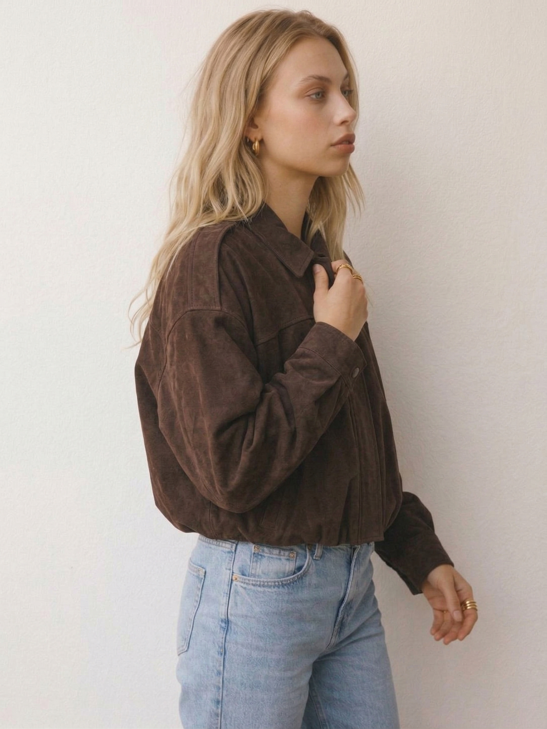 Lara | Wildleder-Bomberjacke