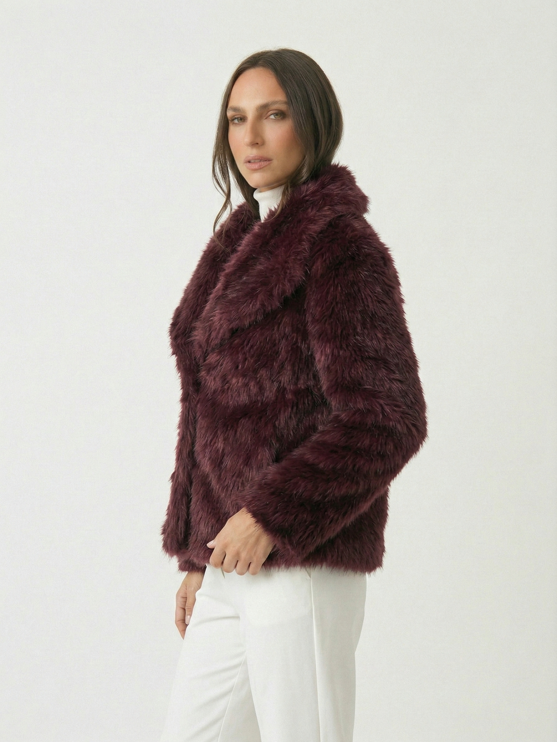 Adele | Cappotto oversize in pelliccia sintetica