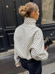 Dotty | Gepunktete Kurzjacke