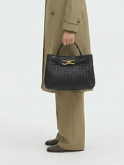 Wells | Tote Woven Shoulder Bag