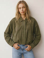 Lara | Wildleder-Bomberjacke