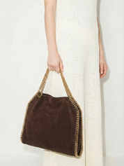 Skyla | Borsa tote in morbida similpelle con tracolla a catena