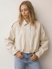 Lara | Wildleder-Bomberjacke