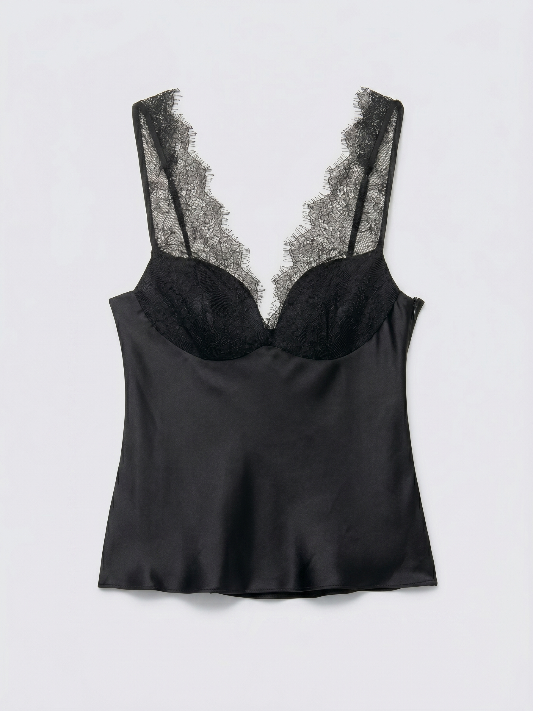 Emilie | Sleveless Lace-Trim Top