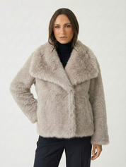 Adele | Cappotto oversize in pelliccia sintetica