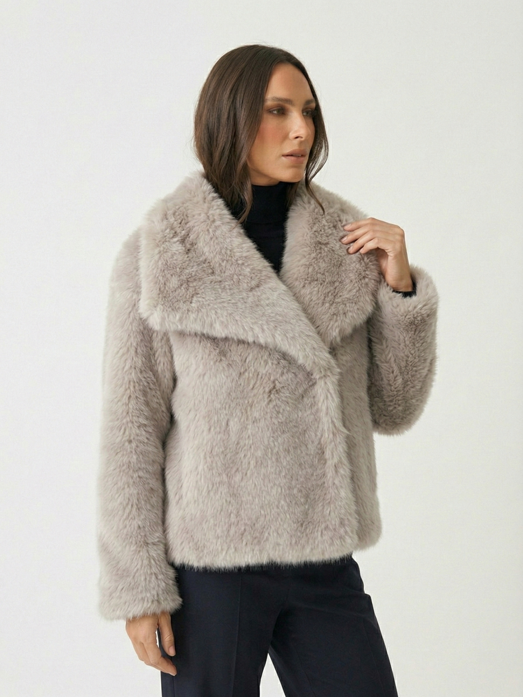 Adele | Cappotto oversize in pelliccia sintetica