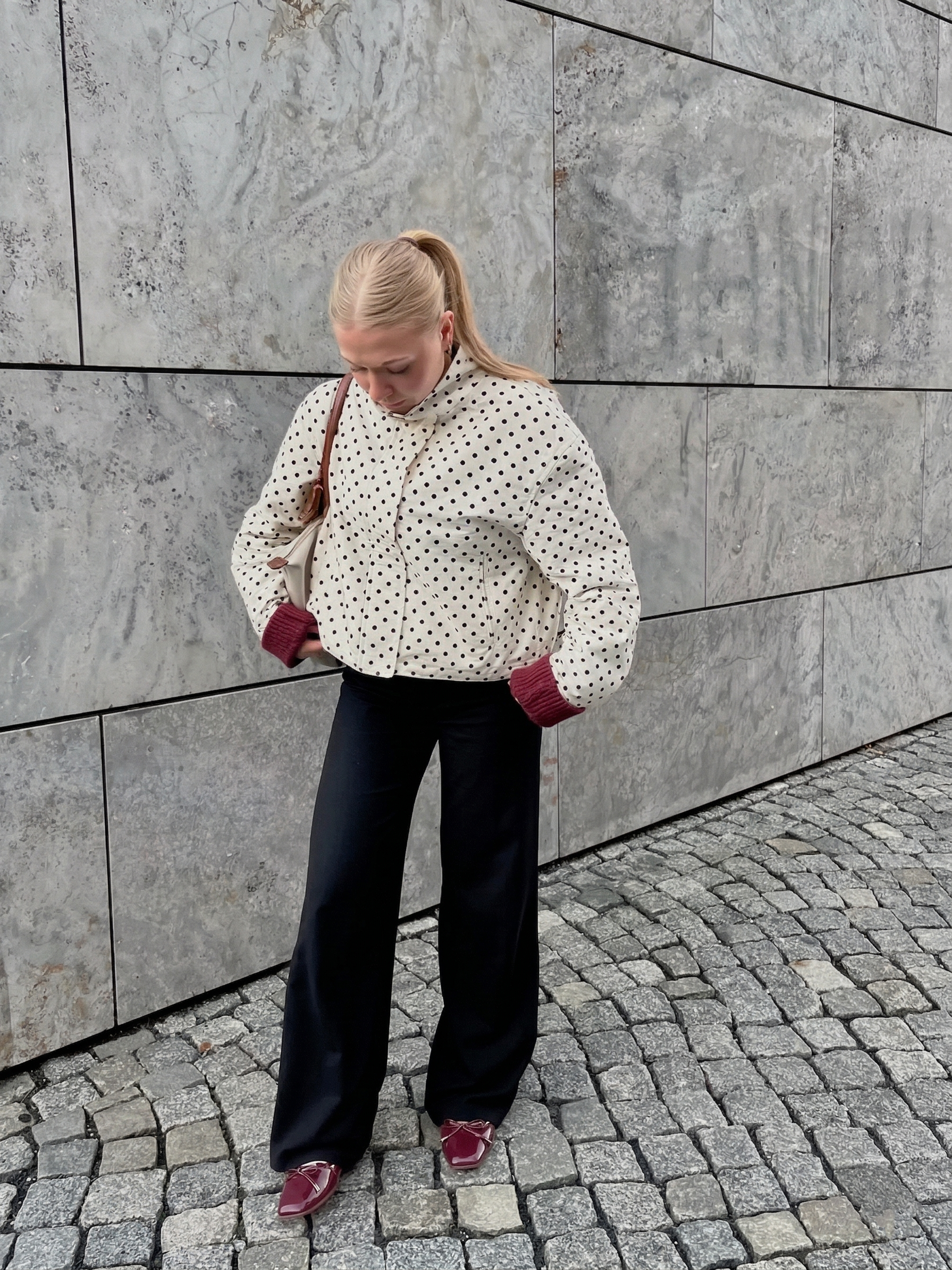 Dotty | Gepunktete Kurzjacke