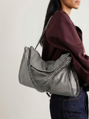 Skyla | Borsa tote in morbida similpelle con tracolla a catena