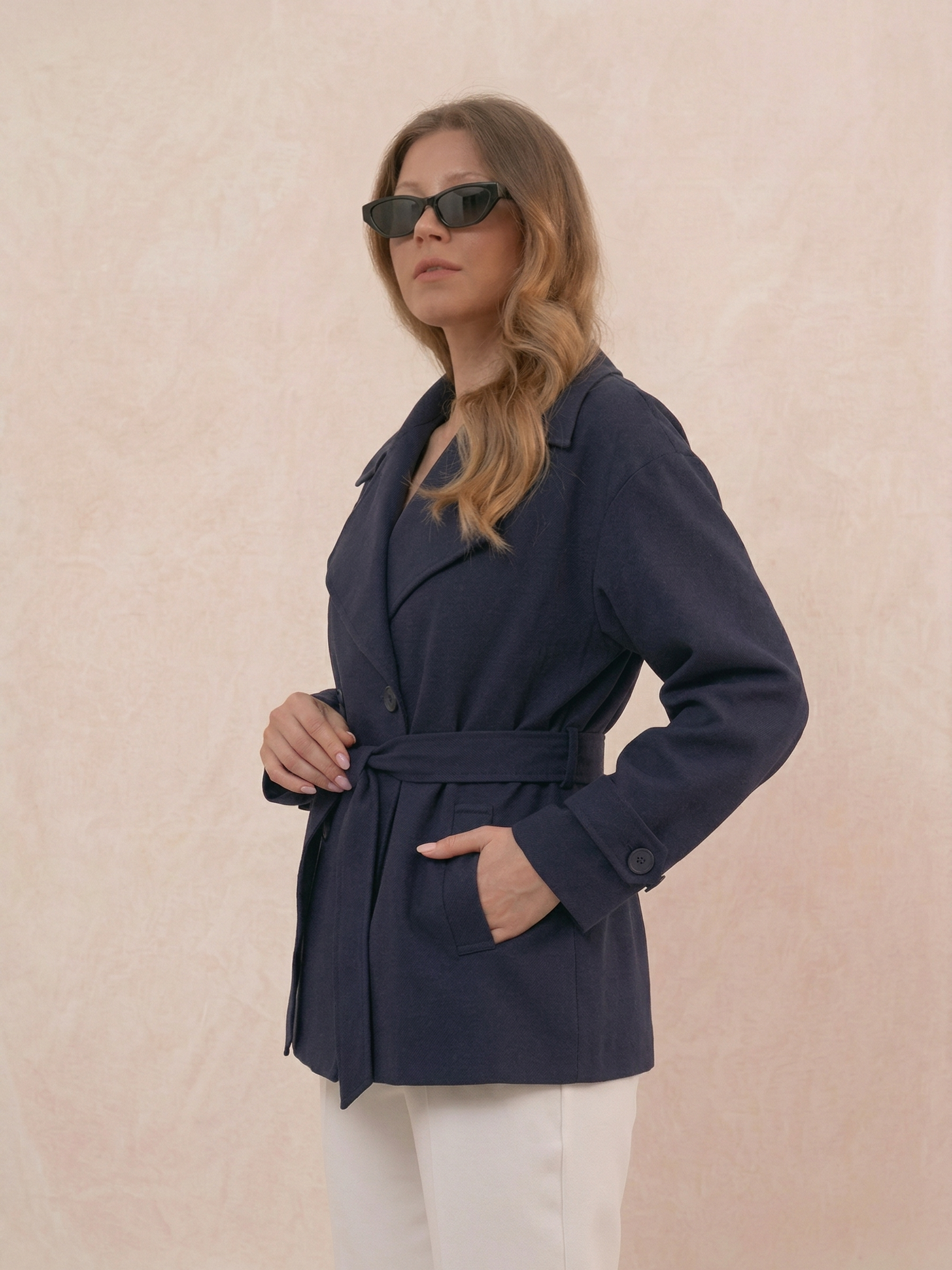 Aurora | Oversize Trenchcoat mit Gürtel