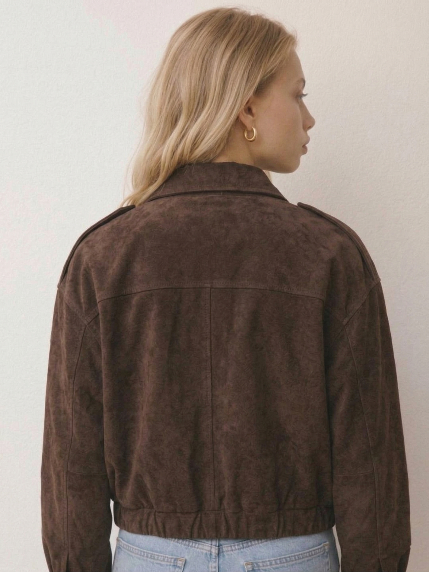 Lara | Wildleder-Bomberjacke