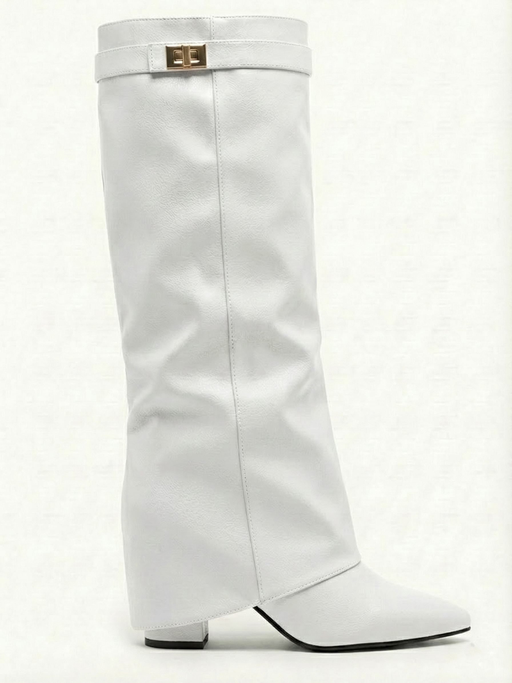 Leeds | Bottes hautes souples en similicuir