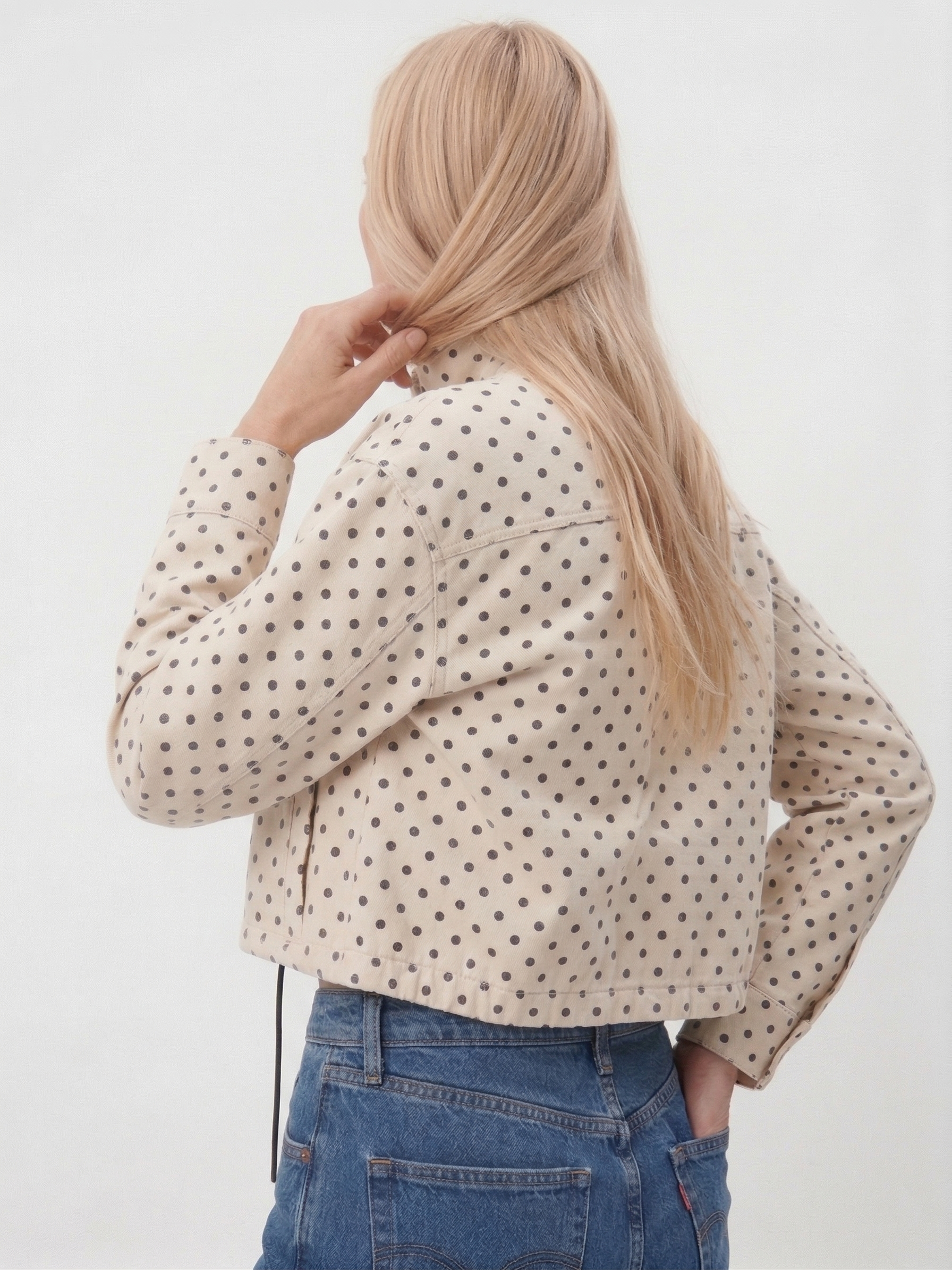 Dotty | Gepunktete Kurzjacke