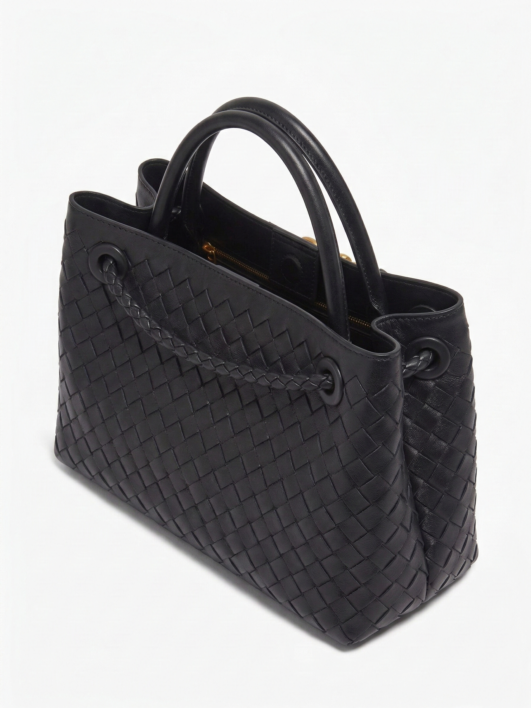 Wells | Gewebte Handtasche mit Griff oben