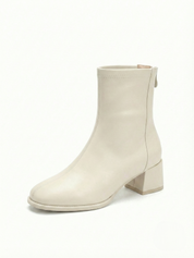 Chelsea | Minimalistische Ankle Boots mit Blockabsatz