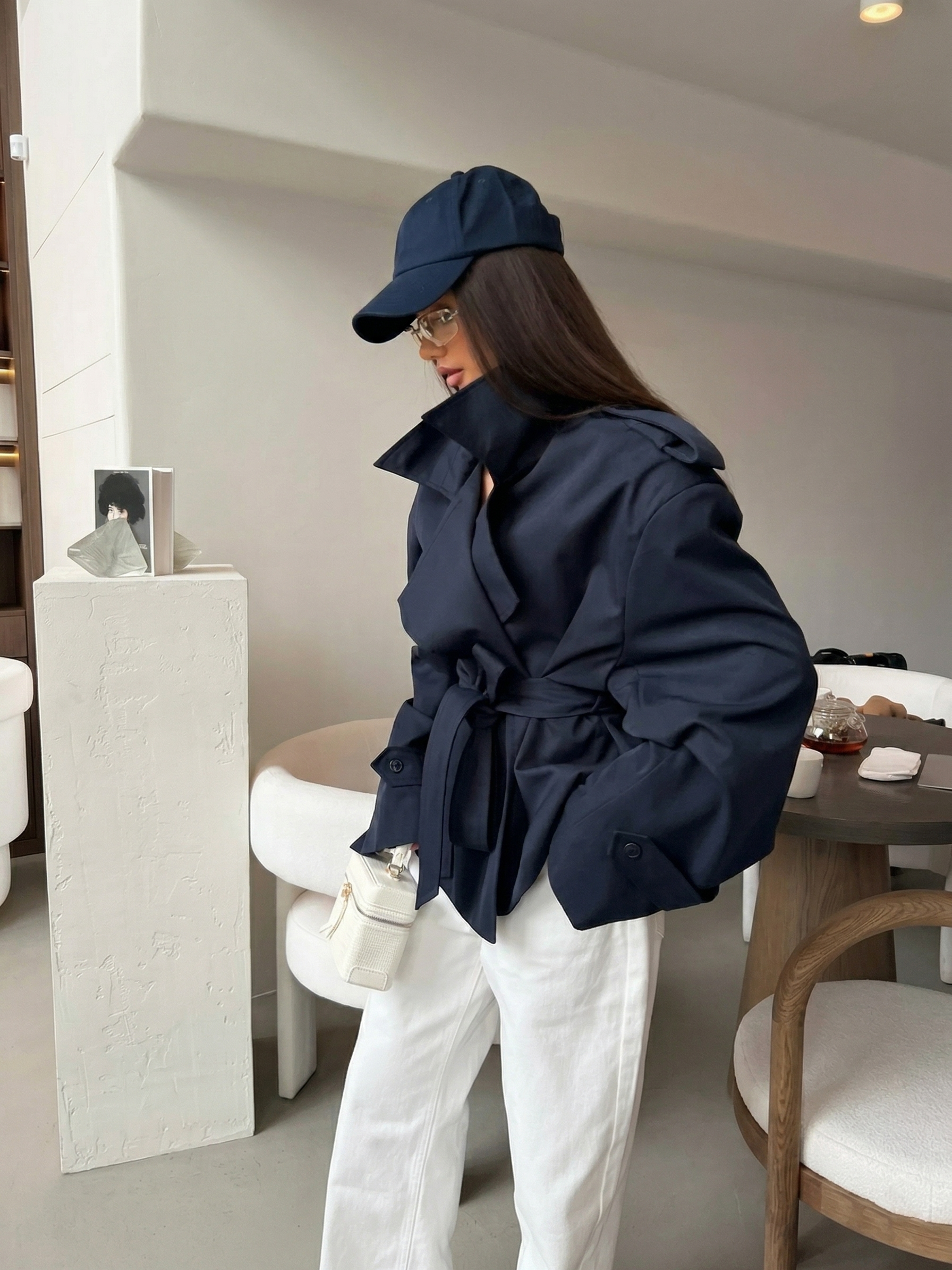 Aurora | Oversize Trenchcoat mit Gürtel