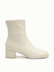 Chelsea | Minimalistische Ankle Boots mit Blockabsatz