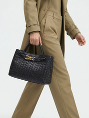 Wells | Tote Woven Shoulder Bag