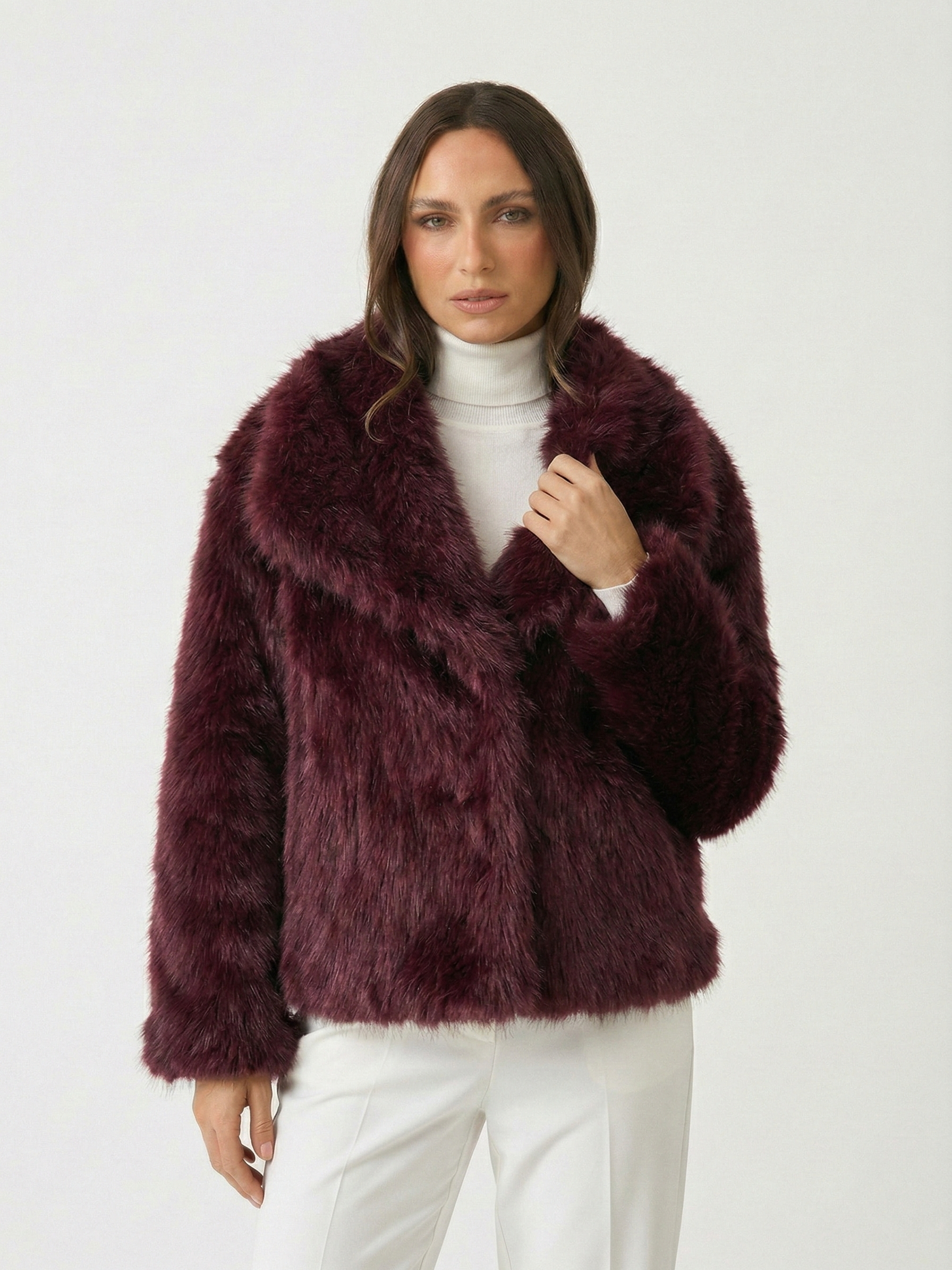 Adele | Cappotto oversize in pelliccia sintetica