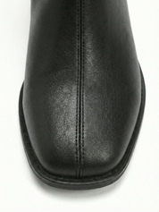 Chelsea | Minimalistische Ankle Boots mit Blockabsatz