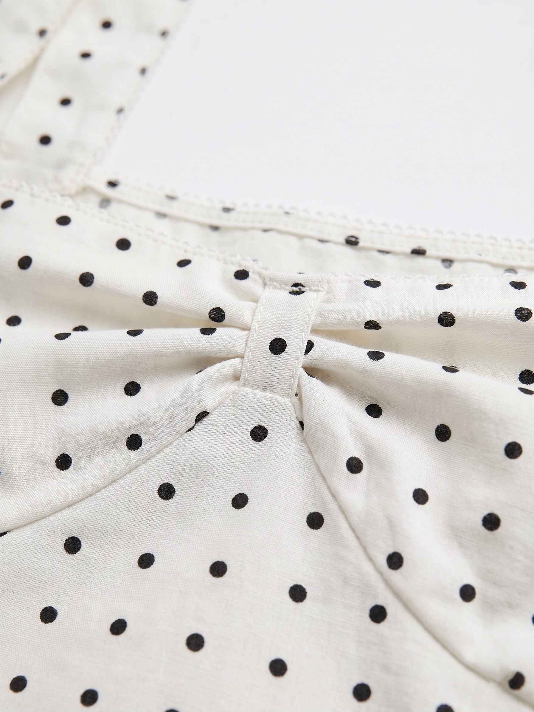 Fiona | Polka Dot Crop Top