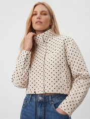 Dotty | Gepunktete Kurzjacke