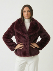 Adele | Cappotto oversize in pelliccia sintetica