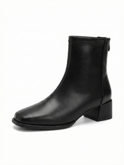Chelsea | Minimalistische Ankle Boots mit Blockabsatz