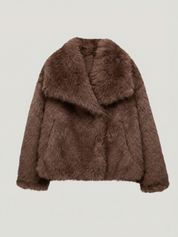 Adele | Cappotto oversize in pelliccia sintetica