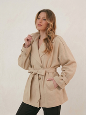 Aurora | Oversize Trenchcoat mit Gürtel