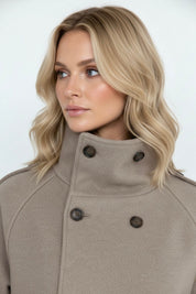 Evie | High-Neck Wool Jacket