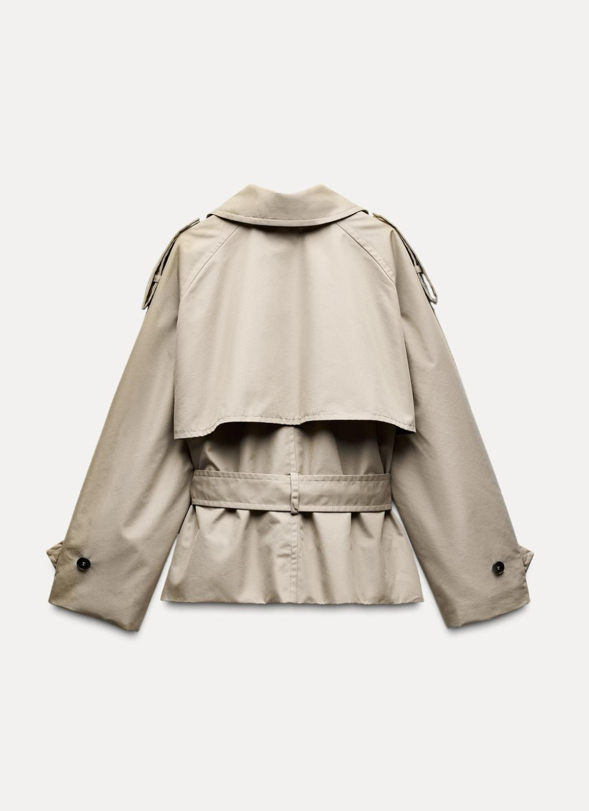 Alice | Oversized High-Neck Trench Jacket