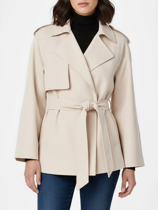 Harper | Belted Oversized Trench Jacket