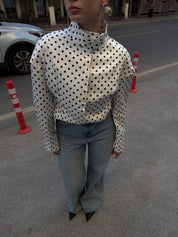 Dotty | Gepunktete Kurzjacke