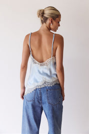 Maeve | Satin mit Spitzenbesatz