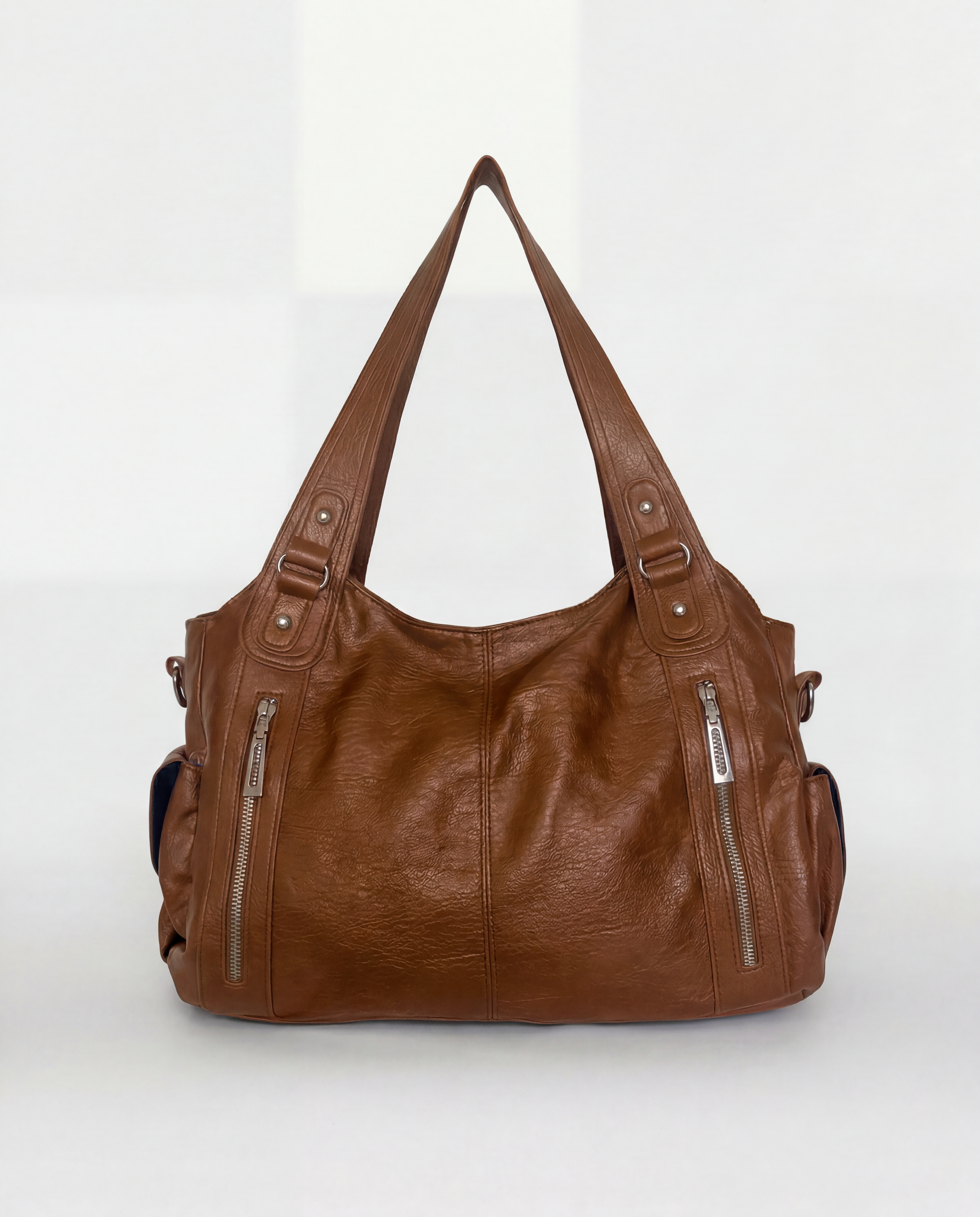 Amalfi | Oversized Multi-Pocket Shoulder Bag