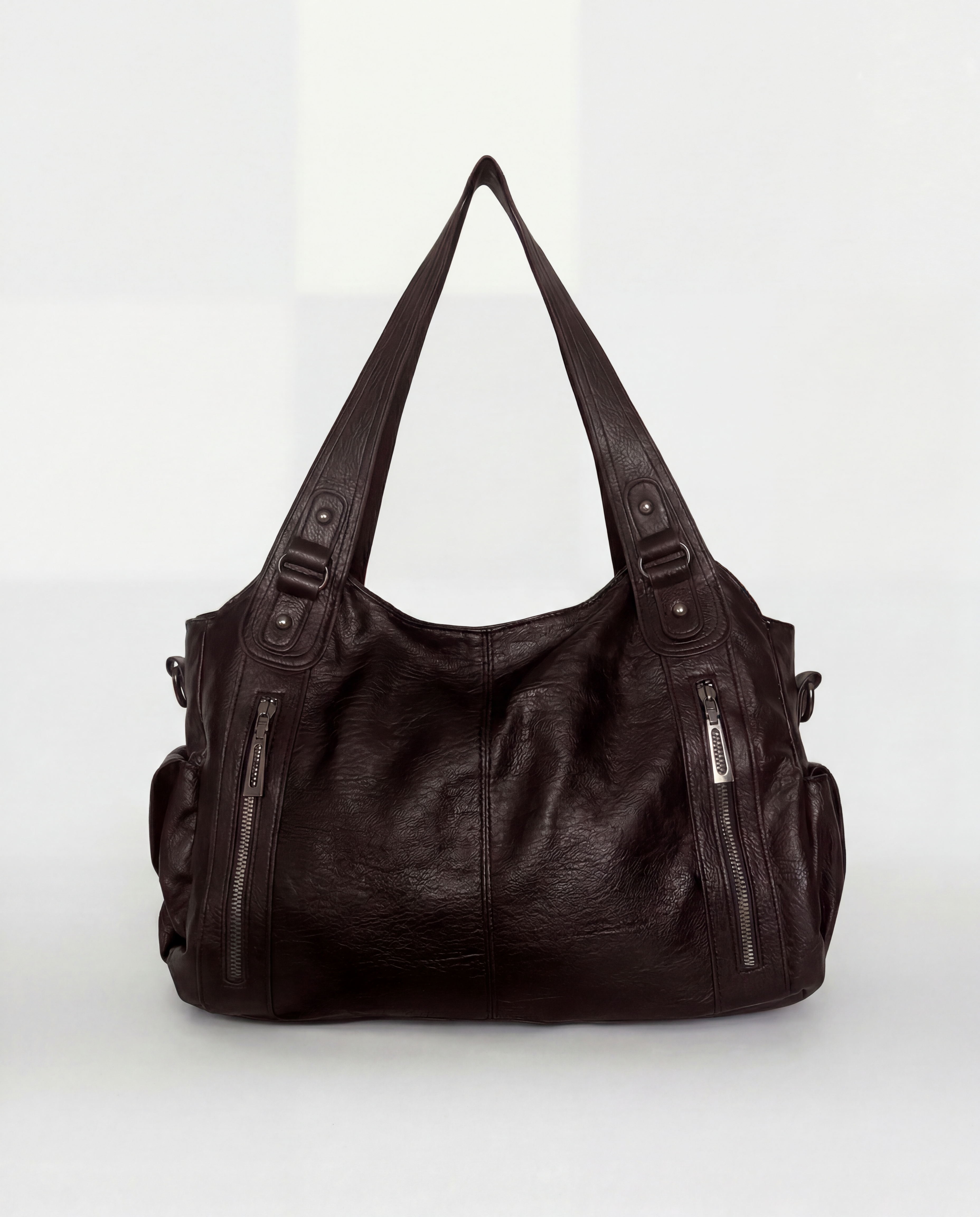 Amalfi | Oversized Multi-Pocket Shoulder Bag