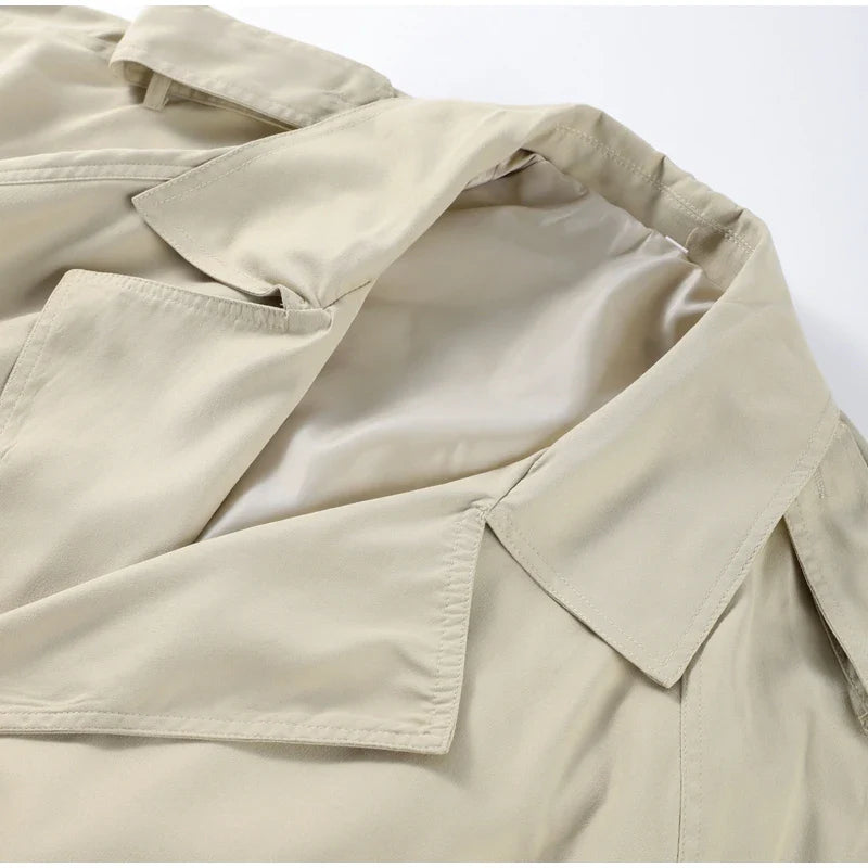 Harper | Belted Oversized Trench Jacket