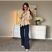 Harper | Belted Oversized Trench Jacket