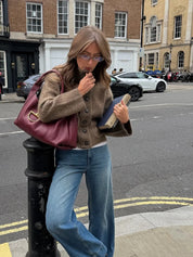 Rosemary | Buttoned Knit Jacket