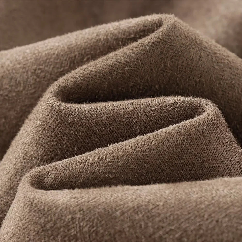 Sienna | Long Faux Fur Lapel Coat