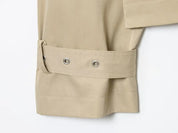 Emilia | High-Collar Belted Trench Jacket