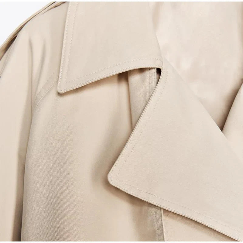 Harper | Belted Oversized Trench Jacket