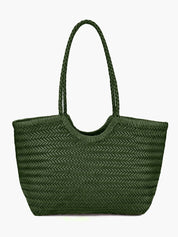 Aprile | Borsa tote oversize intrecciata