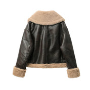 Rio | Faux Shearling Leather Jacket