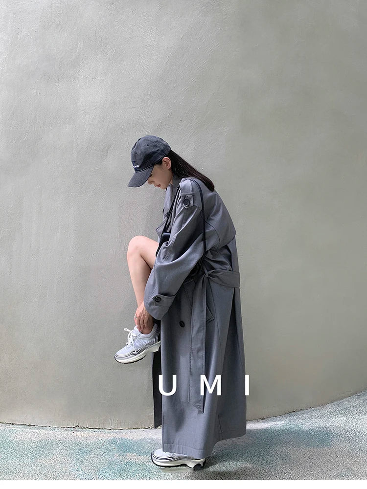 Myla | Classic Double-Breasted Trench Coat